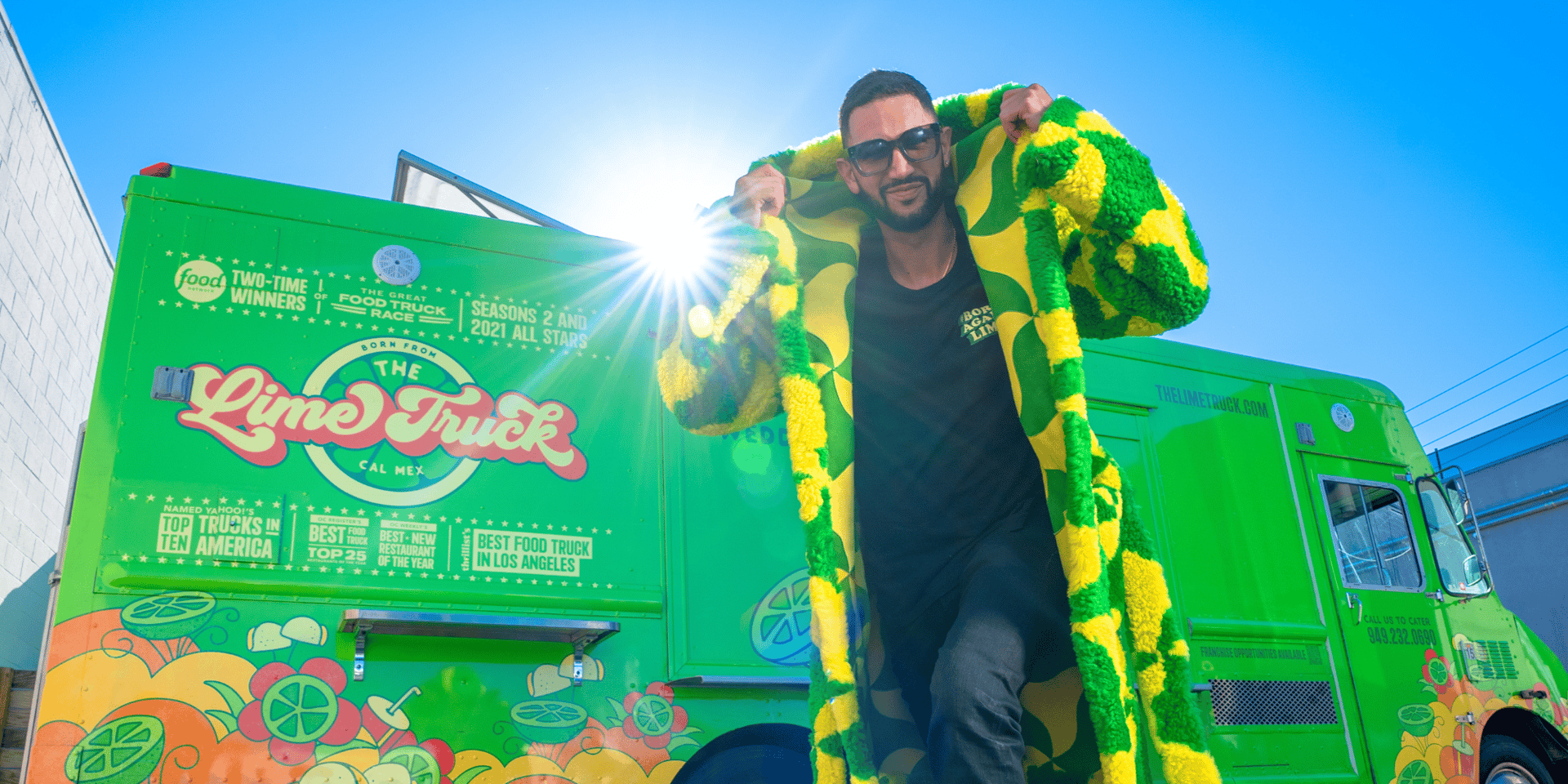 Breakfast catering by The Lime Truck