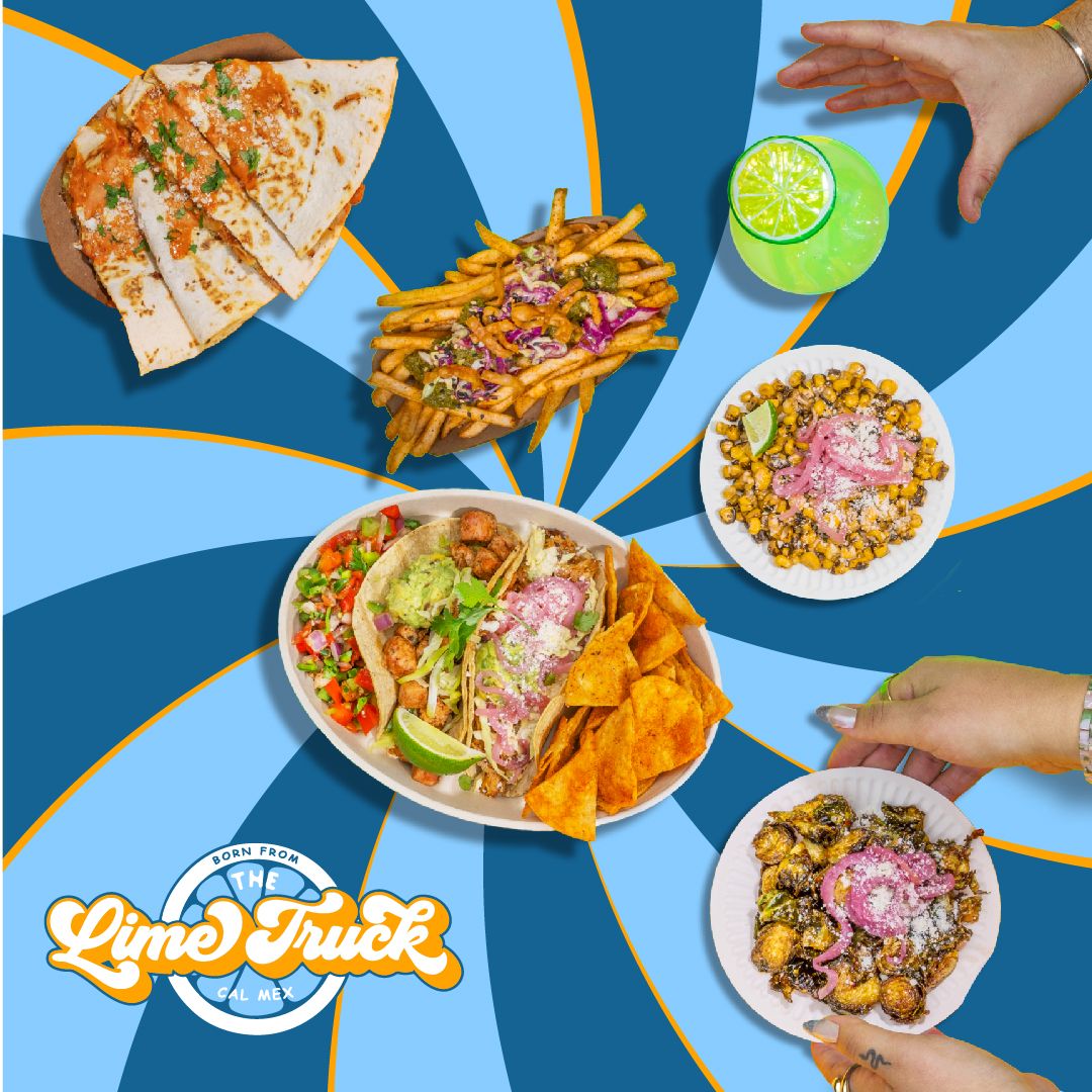 Holiday party catering by The Lime Truck