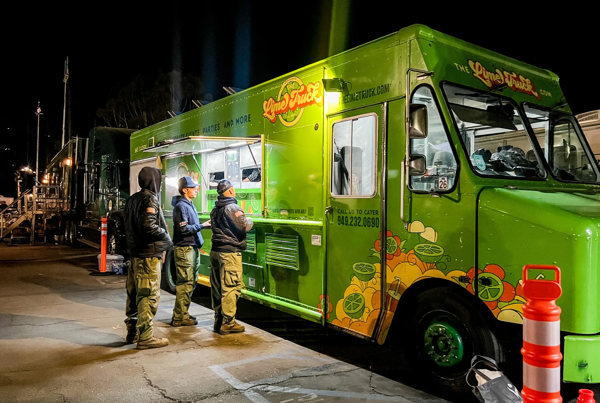 Top-down food spread